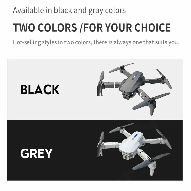 Mini Drone E88 con Telecamera  - Drone Kit Tricopter recensione e prezzo
